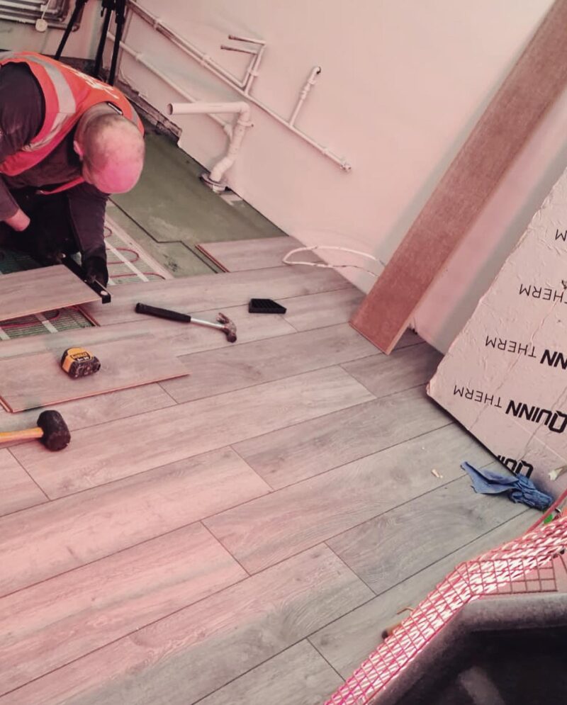 Team in action — coordinating seamlessly to keep the project moving 10 men at work