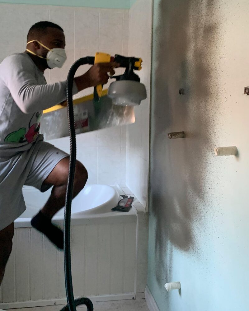 Team in action — coordinating seamlessly to keep the project moving 6 men at work